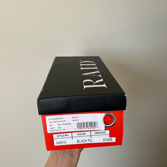 RAID black heels/sandals - Picture 4 of 5